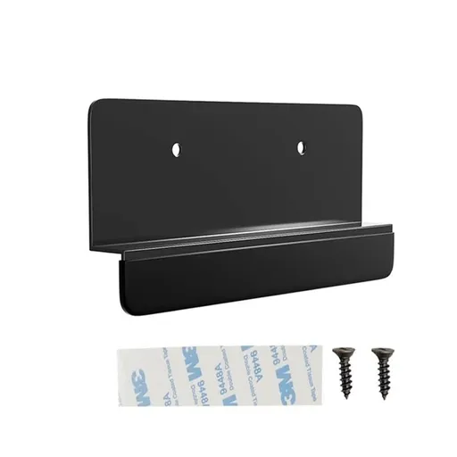 2Pack Under Cabinet Foot Pull with Adhesive and Screws,Hands Free Garbage Drawer Toe Foot Pull Opener Suitable for Kitchen Trash Cabinet Drawer (2Pack Black)