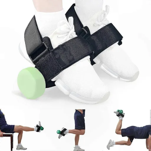 Adjustable Ankle Straps for Weightlifting and Leg Workouts, Durable Fitness Accessories for Strength Training