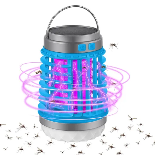 LED Electric Shock Mosquito Lamp Outdoor USB Charging Lighting Mosquito Catcher Home Silent Mosquito Repellent