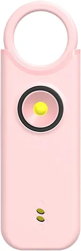Personal alarm - Ladies - 135db - Rechargeable - SOS - LED light siren - Compact - Keychain - Siren with safety LED light