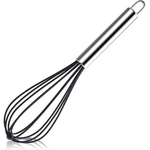 Sturdy, high temperature and easy to clean silicone 10 inch, grip good grip design for Blending Whisking Beating Stirring