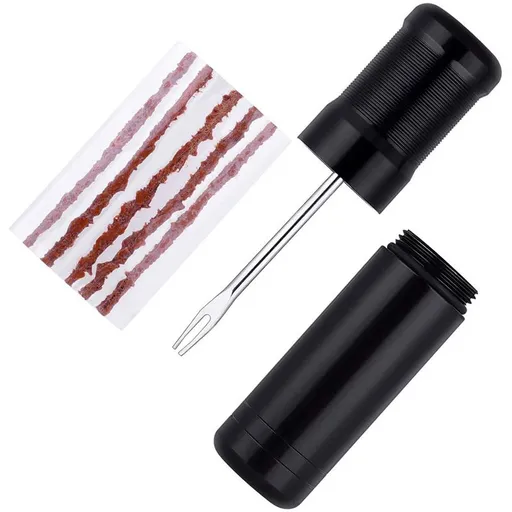 Tubeless Bike Tire Repair Kits，for Road Bicycle and Mountain Bike MTB Tires Fix a Puncture or Flat, Includes Storage Canister