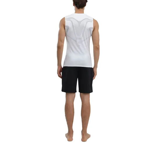 Men Workout Sleeveless Top Fast Drying Enhanced Comfort Breathable Fashionable Gym Sleeveless Shirt for Home Fitness S