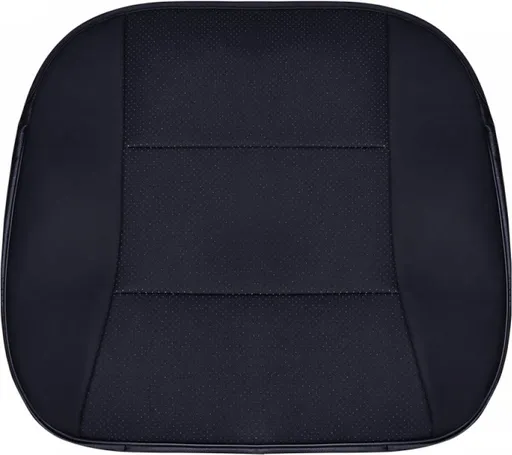Seat cushion - Car seat cushion - Car cushions - for car - PU leather - Comfortable - Chair cushion - half pack - black - 52*50*1cm