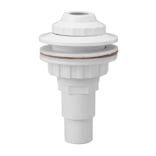 Complete Return Jet Fitting Leakproof PVC 1‑1/2 Inch Inlet Return Fitting for Hayward SP1023 Above Ground Pool