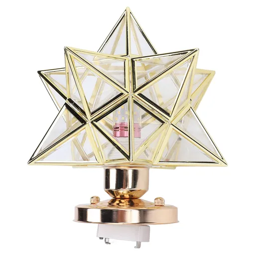 Star LED Ceiling Light 3 Color Temperature Flush Mount Hardwired Modern Lighting Fixture Ceiling Lamp for Bedroom Hallway 100 to 265V