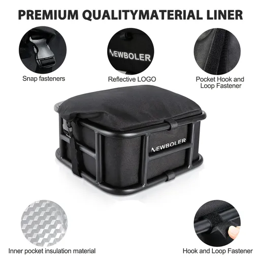 Black bike rear rack, universal bike rack, bicycle cargo rack, bike storage, cycling accessories, Australia bike rack, rear rack for bike, durable bike rack