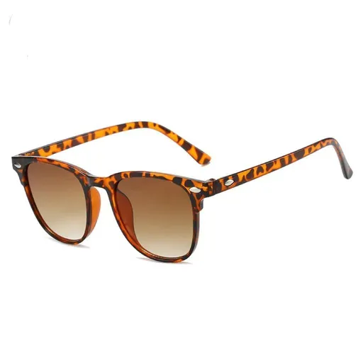 Vintage Full Rim Round Sunglasses, Versatile Outdoor UV Protection Eyewear, Floral Frame with Dual Tea Lenses, Christmas & Halloween Daily Accessory Present