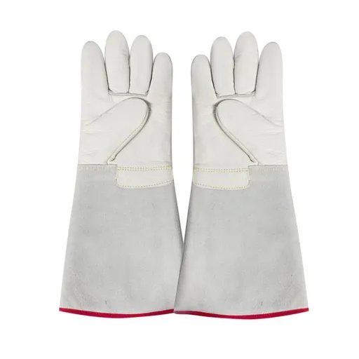 Cryogenic Gloves Low Temperature LNG Liquid Nitrogen Protective Gloves Cold Storage Safety Frozen Gloves-36cm