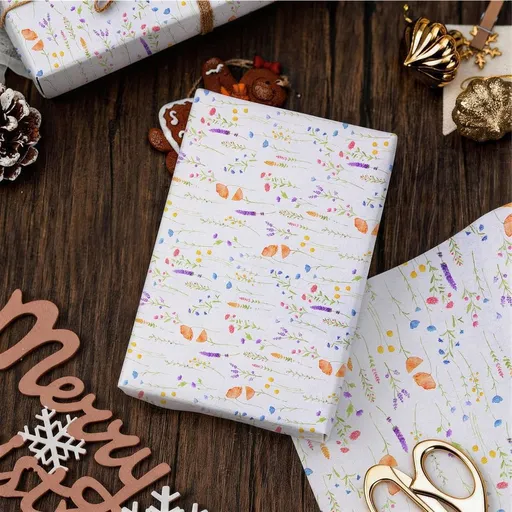 200 Sheets Vintage Print Tissue Paper Tough Paper for Present Bag Packaging Ideal for Wedding Birthday Party Decor Box Basket Filler 20x14 in