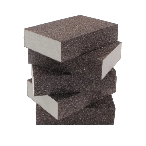 Sanding Sponge, Sanding Blocks, Washable and Reusable Sand Sponge Kit, 10 Pieces for Drywall Wood Plastic Metal Furniture