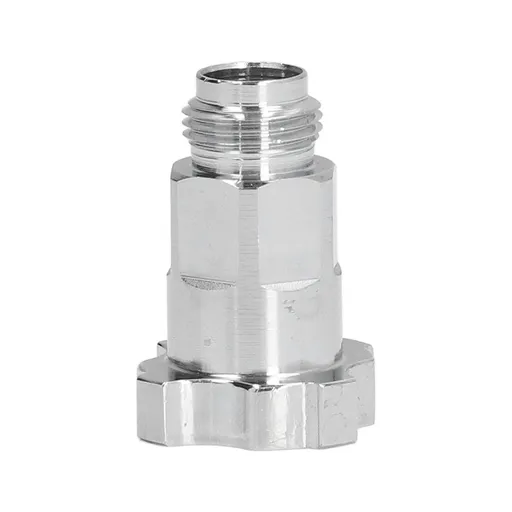 Spray Cup Connector Stainless Steel Disposable Pot Connector Airbrush Adapter Watering Can Connector External Thread G3/8
