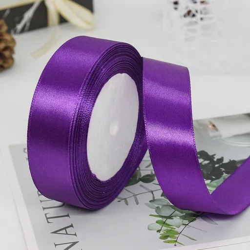 Wrapping Paper with Dogs Warehouse Sale Colored Satin Ribbon Green Home Decor Packaging Case Cloth Green 3.51*3.51*1.17 Inch Purple2