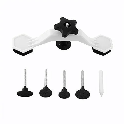 Dent Bridge Puller Kit Car Body Dent Repair Tool Remover Kit with 5pcs Glue Tabs Auto Repair Tools Dent Removal Kit Puller Kit
