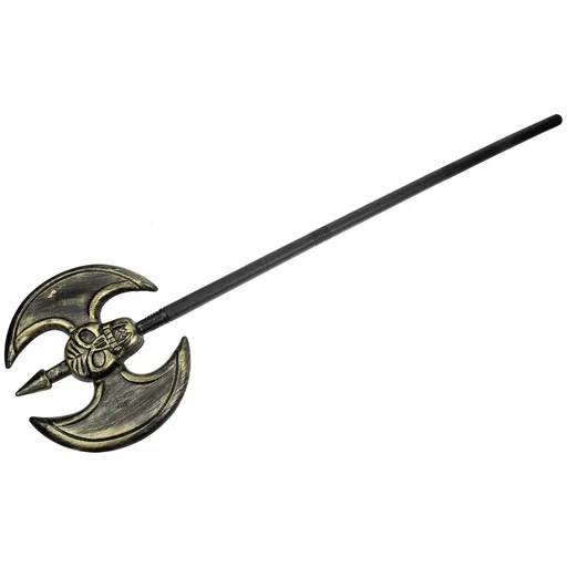 Halloween Viking Medieval Costume AxeSkull Design Axe Simulated Axe Grim Reaper Executioner Fake Blade Costume Battle Axe