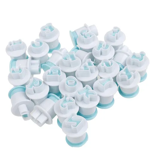 26pcs Cookie Cutter Set- Cookie Stamps Press for Baking Cake Biscuit Mold DIY Cookie Decorating Supplies