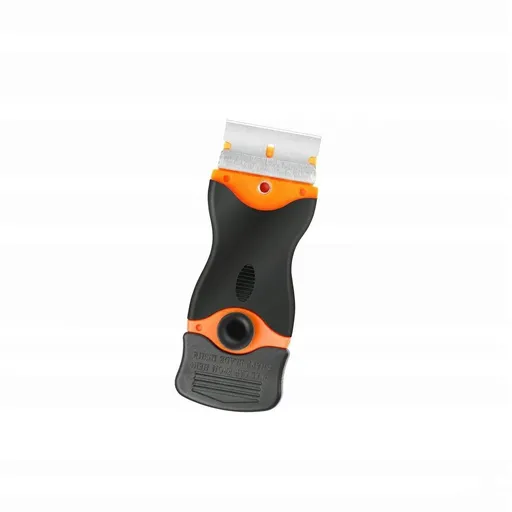 Razor Blade Scraper Tool, Razor Scraper with Metal & Plastic Blades, Sticker Remover Cleaning Scraper for Paint, Decal, Adhesive