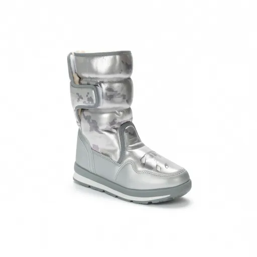 Phibee Kids Snow Boots Anti-Slip Warm M904 silver gray 39