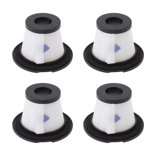 4pcs Vacuum Cleaner Replacement Filters Washable Vacuum Filter Detachable Vacuum Cleaner Filter Accessory for Moosoo K17 for INSE N6s