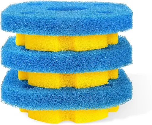 Replacement Sponge Filter Media Pad Compatible with VIVOHOME/VIVOGROW 2380 GPH/2630 GPH or SUNSUN CPF-250/180 Pressure Pond Filter Foam Koi Fish