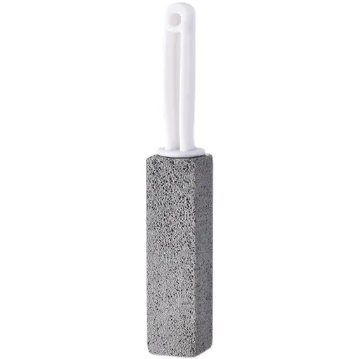 Pumice Stone Toilet Bowl Cleaner,Scouring Stick with Handle,Pumice Stone for Cleaning Powerfully Away Limescale Stain