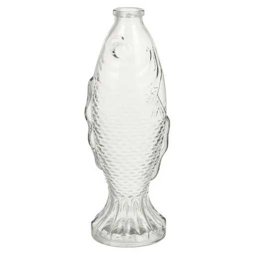 Fish Shaped Bottle Glass Bottle Delicate Glass Bottle Decorative Flower Bottle