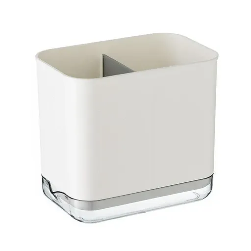 Cutlery Drainer Basket Multifunctional Storage Holder Box Spoon Drain Rack - White