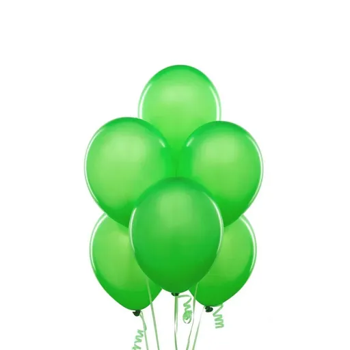 Latex Balloons 10 Inch Solid Colour Green 100 Piece Party Decorations