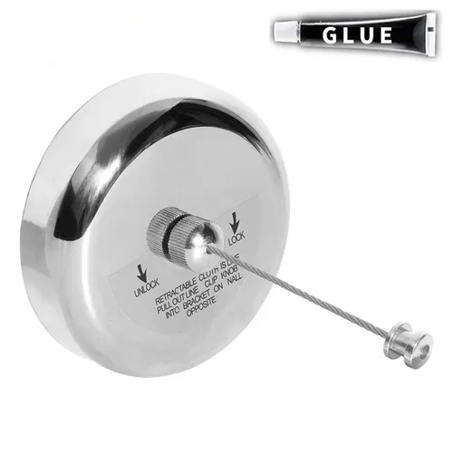 Retractable Clothesline Punch Free Stainless Steel Clothes Dryer with Adjustable Nylon Rope String