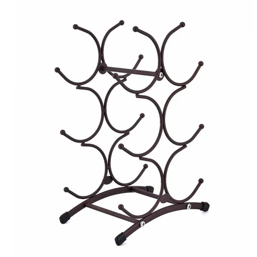 Wine Rack for Countertop,Wine Storage Shelf for Pantry Cabinet,can Hold 6 Bottles,6 Bottles Countertop Stainless Steel Metal