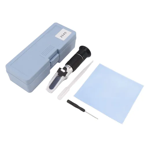 Alcohol Test Refractometer Brix Meter Refractometer With Automatic Temperature Compensation Function For Wine Making