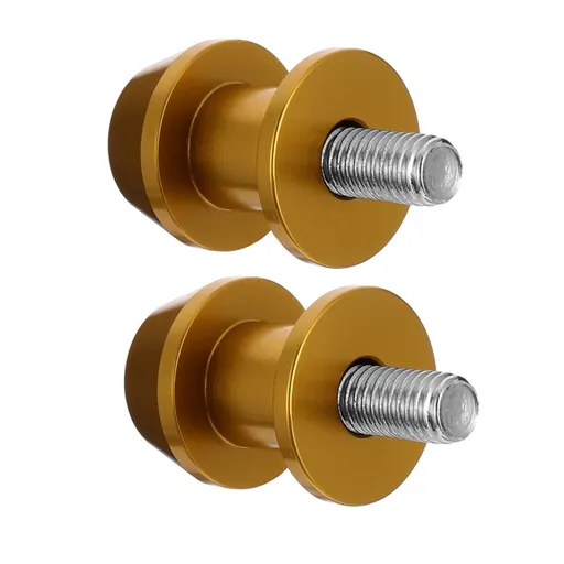 Screws Motorcycle Screw Motorcycle Stand Screw Motorcycle Arm Ring Rear Lift Screws Start The Car Rear Bracket Aluminum 2 PCS