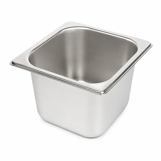 Commercial Stainless Steel GN 1/6 150mm Deep Gastronorm Bain Marie Buffet Steam Table Food Pan