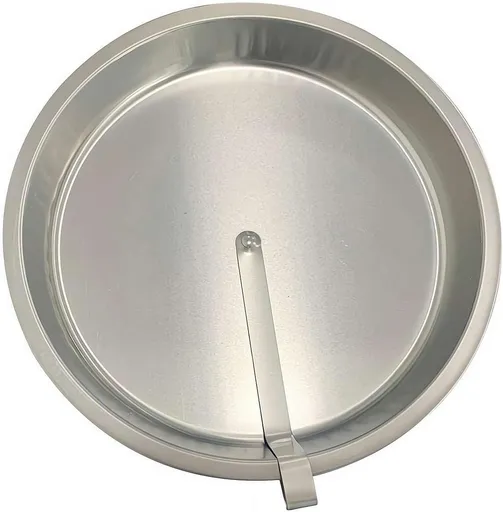 2pcs Easy Out Cake Pan with Quick Release Lever, Non-Stick Stainless Steel Baking Pan for Cheesecake , Oven-Safe for Beginners（25*25*3.5cm）