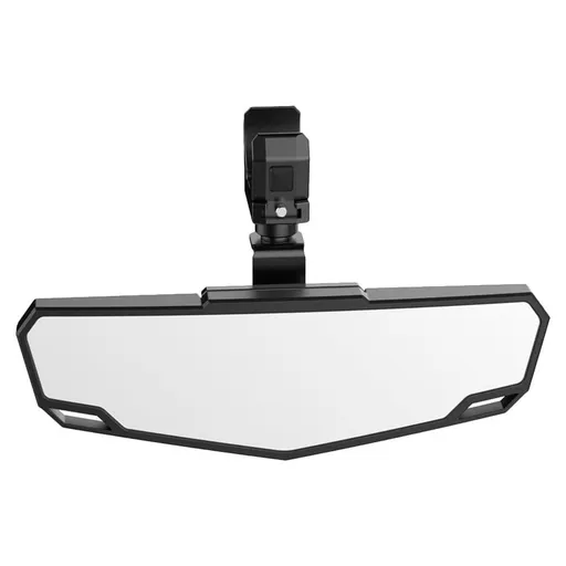 Adjustable Rear View Mirror for Black ABS, Wide Safety Coverage, 1-Pack