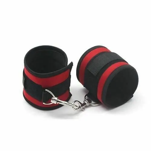 House Of Dasein Soft Handcuffs Bdsm Beginner Bondage Blue Red Purple Restraints - Red