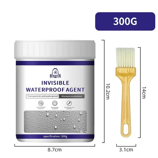 transparent waterproof coating, clear sealant, waterproof sealant Australia, RV waterproofing, roof waterproofing, wall waterproofing, window waterproofing, gutter waterproofing, pipe waterproofing, outdoor sealant, DIY waterproofing - White - Size 5