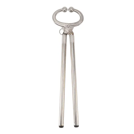 Cow Nose Plier Stainless Steel Automatic Locking Bull Cattle Nose Ring Pliers for Farm Ranch
