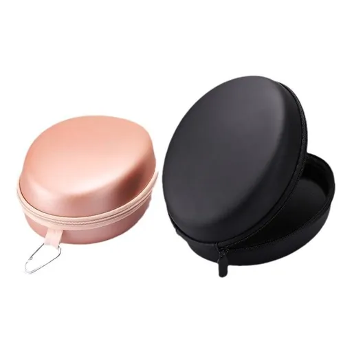 Headphone Case Hard Shell Travel Carrying Case for Over The Ear Headphones 2 Piece