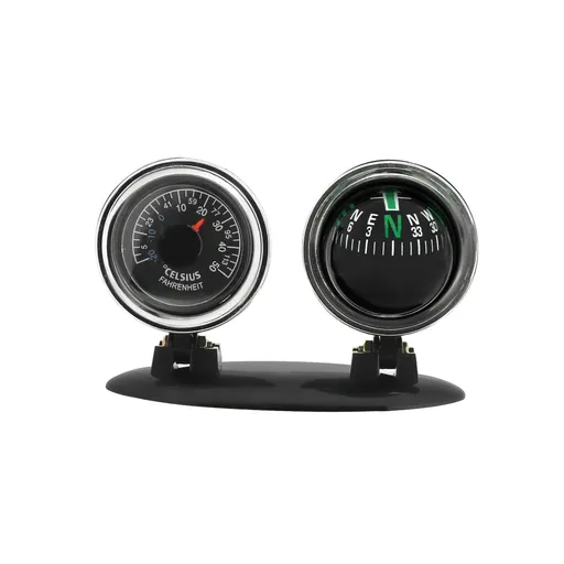 Car Compass 3 in 1 High Precision Car Dashboard Compass Guide Ball Dash Outdoor Guide Ball Marine Navigation Balance for Cars