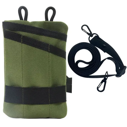 Pouch,Pocket Organizer, Mini Tool Pouch with 4 Pockets for Knife/Flashlight/Card-Men's Slim Pocket Organizer for Daily Carry