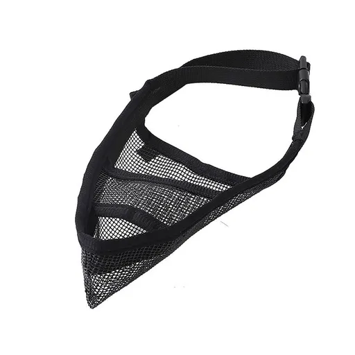 Dog Muzzle for Small Medium Large Dogs Poodle Retriever Doberman, Air Mesh Breathable and Drinkable Pet Mouth Guard for Anti-Biting Chewing Scavenging(Black,M)