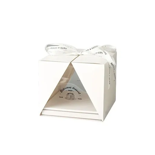 10x Clear Cake Box Set 4 6 8 Inch Durable Versatile Display Packaging Containers - 10pcs-4inch