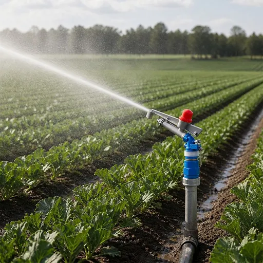Sprinkler Irrigation Spray Large 360 Degree Adjustable Impact Area Water