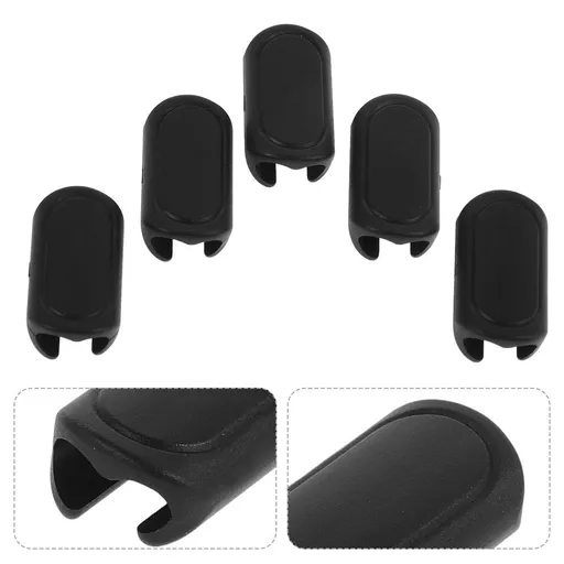 Cycle Brake Clamp Black Plastic Durable Construction for Broad Compatibility