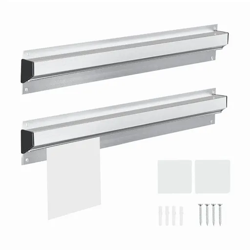 Ticket Holder for Restaurant, Ticket Check Rack Restaurant Order Receipt Holder Ticket Rail Slide Ticket Rack 2 Pcs