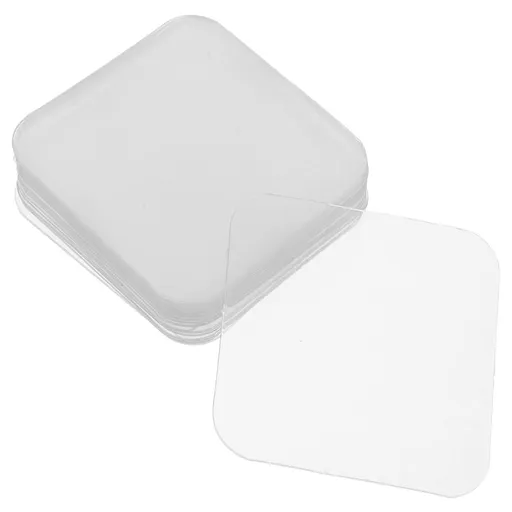 20-Pack Transparent Double-Sided Adhesive Pads Removable Sticky Tape for Home Crafts and Decor