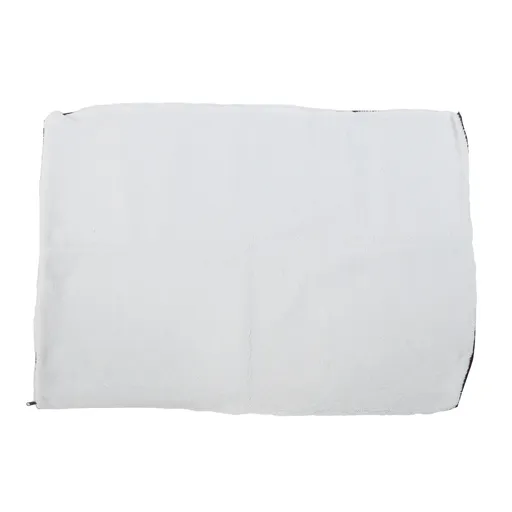 Pet Heating Pad Non Slip Detachable Insulation Warm Blanket for Pet House Dog Kennel(White 90x64cm)