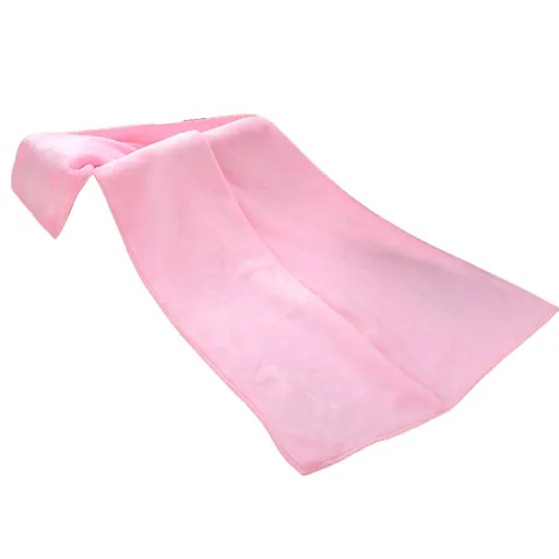 1Pc Microfiber Hair Towel Soft Super Absorbent Microfiber Microfiber Hair Towel Wraps Women for Gym Light Pink
