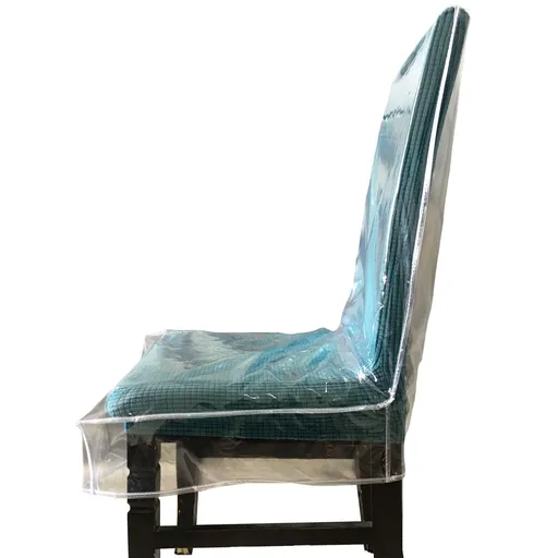 Clear Seat Chair Protector Waterproof Cover Anti-Scratches Spills Clear Plastic Chair Cover Shield Your Chairs from Cat Damage